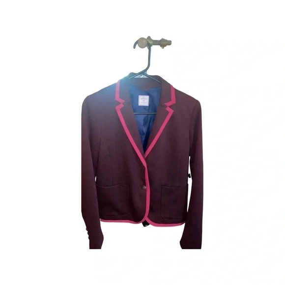 Gap Academy Blazer Vamp Red Size 0 - Picture 2 of 5